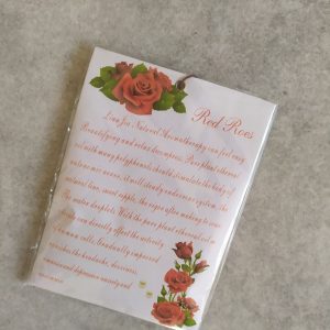 rózsás papírtasakos illatosító