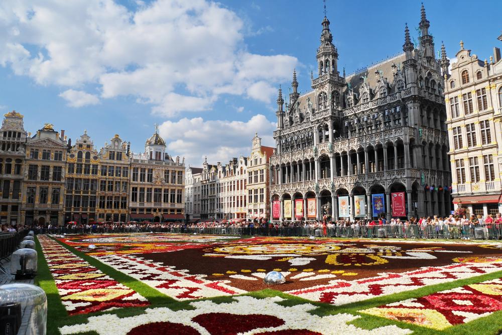 brüsszeli virágszőnyeg