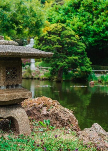 Japánkert kertépítése
