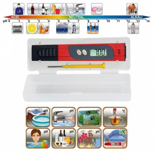 ph teszter és thermometer - home somogyi