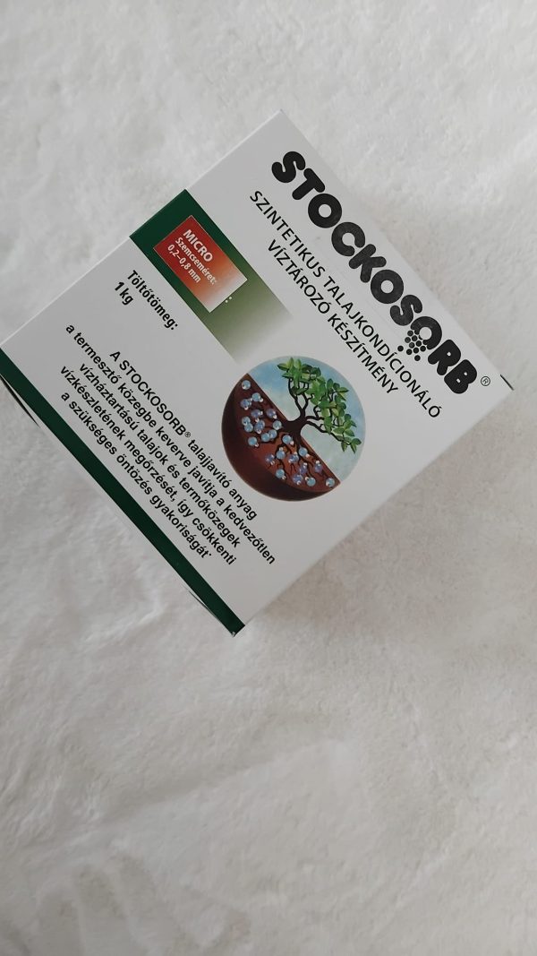 Stockosorb Micro talajkondícionáló víztározó készítmény - 1 kg