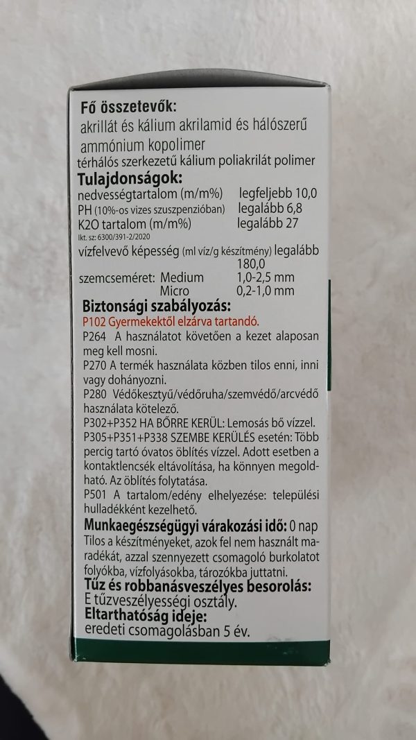 Stockosorb Micro talajkondícionáló víztározó készítmény - 0,2 kg - Image 3